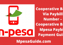 Cooperative Bank Paybill Number Kenya, 2022, Mpesa Paybill