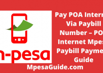 How To Pay POA Internet Via Paybill Number, 2022, POA Internet Mpesa Paybill Payment Guide